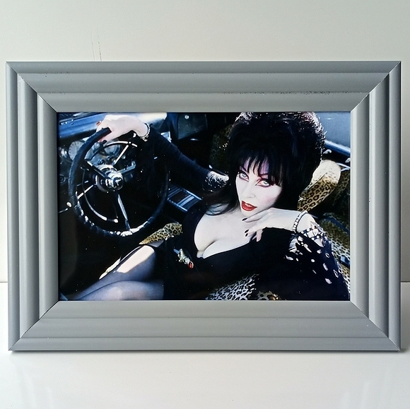 Elvira Horror Queen Cult Classic Gothic Punk Decor Rockabilly In Car - Picture 5 of 5
